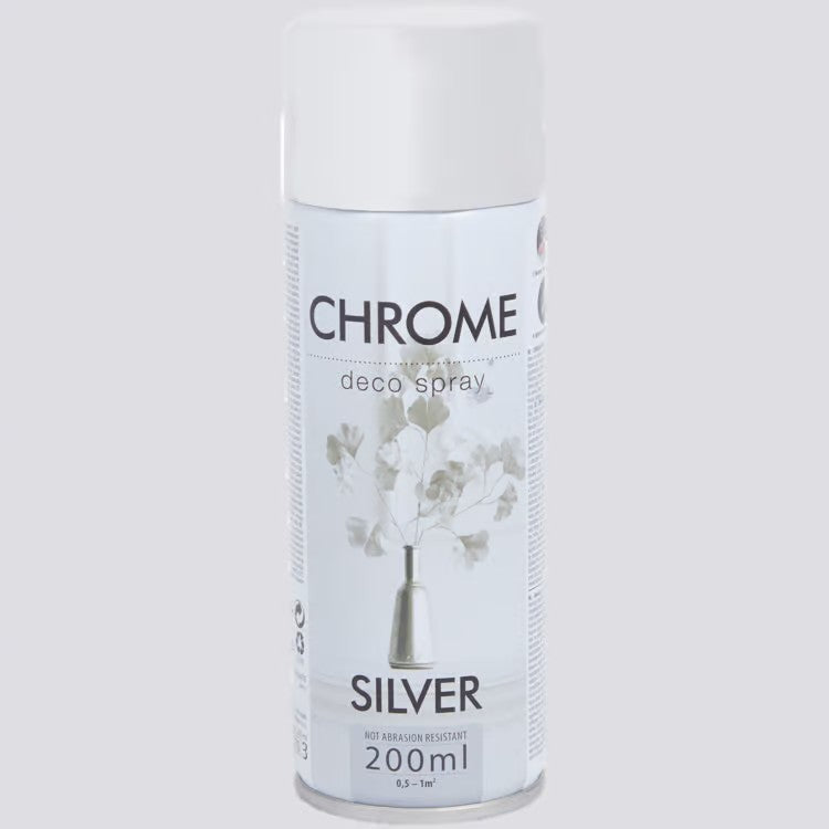 Sprühfarbe Chrom Silber