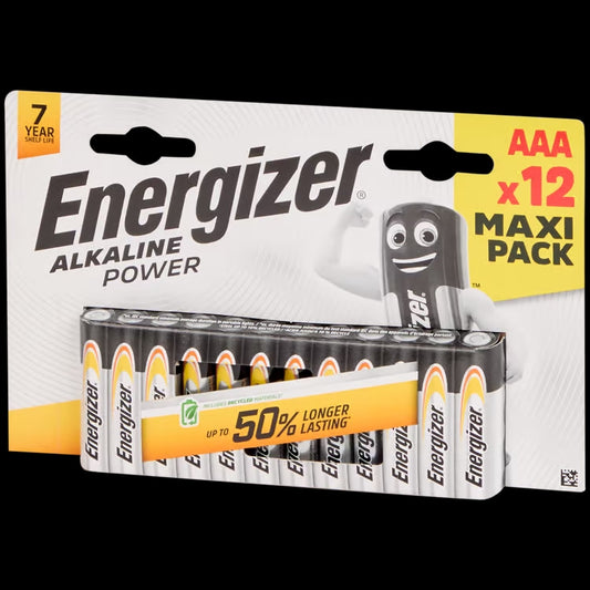 Energizer Alkaline Power Batterien AAA